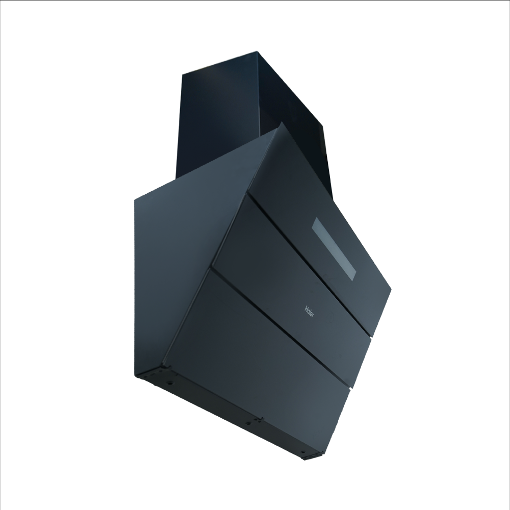 Haier Colour User Pannel with 1650 m&sup3;h Suction Power Spin Clean Filterless Chimney